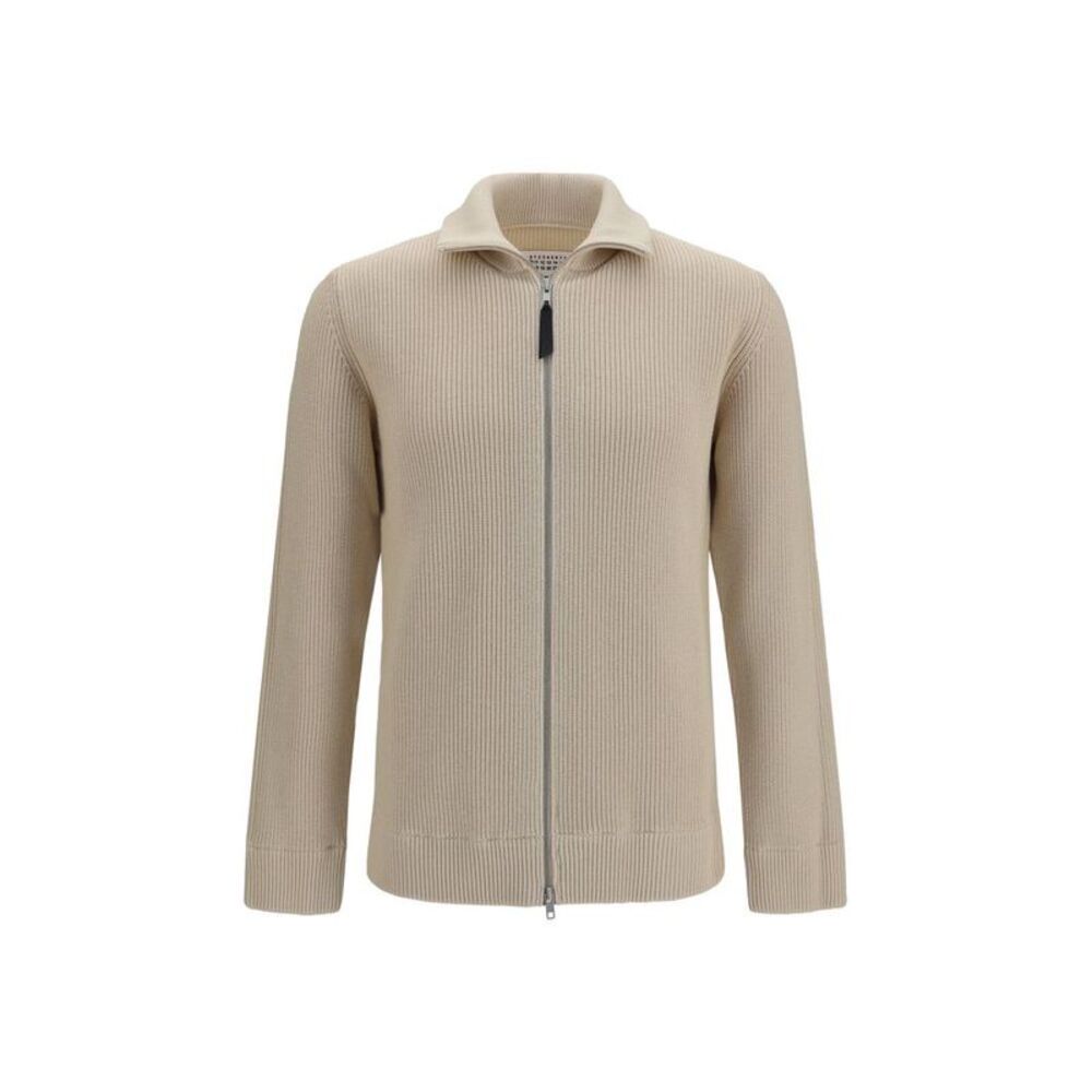 Maison Margiela Beige Wool Oves Aries Men's Sweatshirt